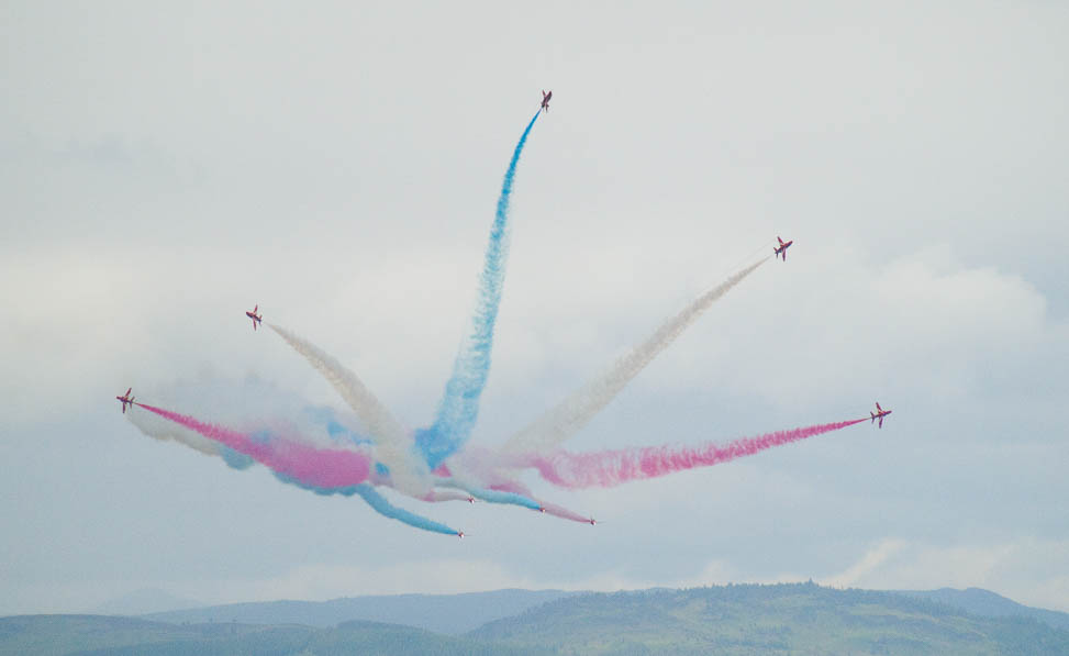 Red Arrows, Perth Airshow