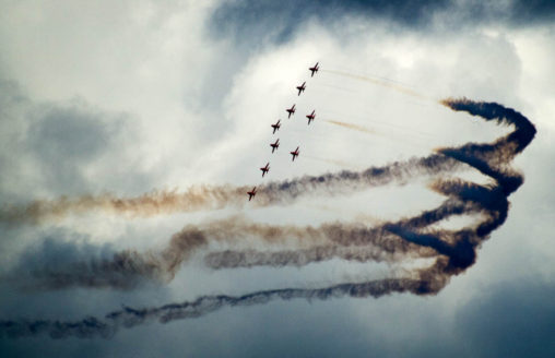 Red Arrows, Leuchars Airshow 2010